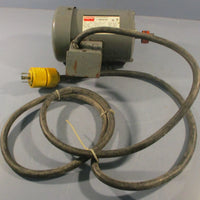 Dayton 3N351D Industrial Motor 3PH 1725/1425RPM 1/2HP 1/2" Shaft Dia