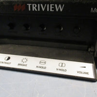 Triview Television/Monitor, 100-240 VAC, 50-60 HZ, 0.8A Model# TBM-0903