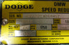 Dodge CM21A Speed Reducer 288:1 Ratio .65HP Max 1750RPM 4060LB-IN 1-1/2" Shaft D