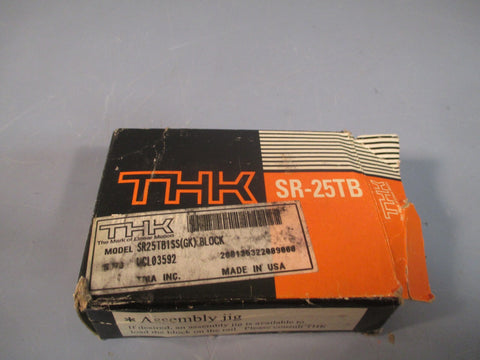 THK SR25TB BEARING BLOCK LINEAR GUIDE MODEL: SR25TB1SS(GK)