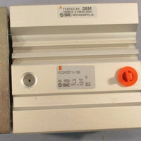 SMC MGQM25TN-50 Pneumatic Guide Slide Cylinder 145PSI 1MPa 25mm Bore