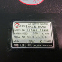 Velconic AC Servo Motor RA23L2-3000E Speed 1500r/min NEW