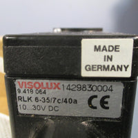 VISOLUX PHOTOELECTIC SENSOR 1030VDC 9.418 064 RLK 635/7c/40a 1429830004