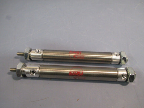 Lot of (2) Bimba Pneumatic Air Cylinder 022 5-DXPBE