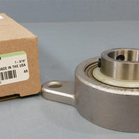 Dodge Flange Block Bearing: F2B-SCEZ-103-SH, 1-3/16" Dia Shaft, 2 Bolt