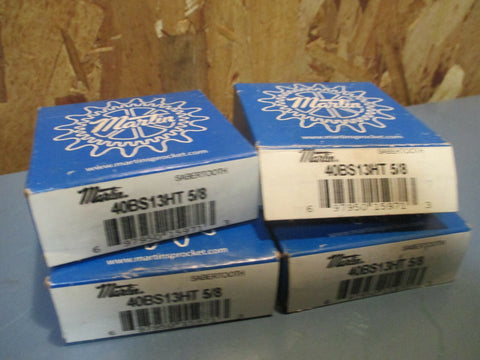 Martin Sprocket (Lot of 4) 40BS13HT 5/8