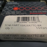 Lot of 12 Dichtomatik TCM Sealing Ring 15X26X7TCBX