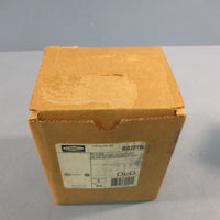 HUBBELL BB201W Back Box Pin & Sleeve Cast Aluminum Box 3/4" Hub 20A & 30A