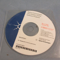 Agilent Technologies Chemstation Family G2070-60072 Rev. A.10.01 Software