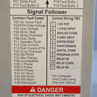 Allen Bradley 160SAA04NSF1 Ser. C Speed Controller FRN 7.06 1HP 200240V 9.4A