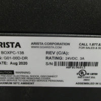 Arista Fanless Industrial PC 24VDC BOXPC138 w/Power Supply APSDR115024