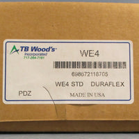 TB Woods WE4 STD Duraflex Coupling Duraflex 4 21/2" Inside Dia