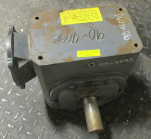 Boston Gear 700 Series Gear Reducer F738-60-B7-J 60:1 2.17 HP 1-5/8" Shaft Dia