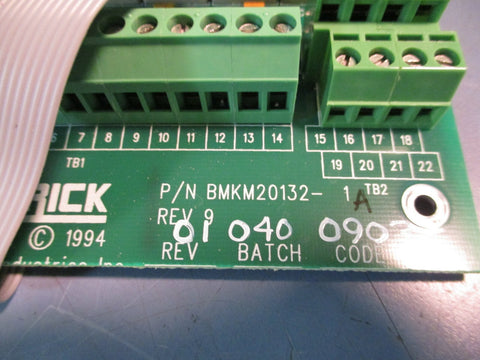 Merrick Backplane Assembly Circuit Board BMKM201321 Rev 9