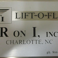 R on I Lift-O-Flex Lift & Drive Power Pack 24V Battery Charger 16Ah SS