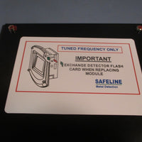 SAFELINE Metal Detector Control Firmware F4.9.4.R1 Serial # A003095 5000-031