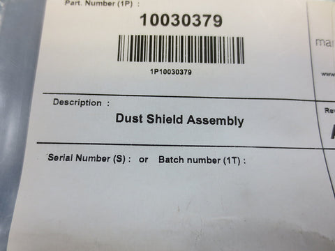Markem 10030379 Dust Shield Assembly