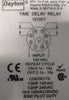 Dayton 1EGD1 Time Delay Relay 120VAC/30VDC 10A