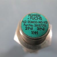 Pepperl & Fuchs NJ212GM50WSV13 Inductive Sensor  New