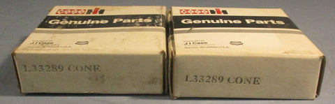 Case L33289 Tapered Roller Bearing Cone 2-1/4" Bore Lot of 2