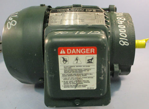 Toshiba B0024FLC2AMH02 3 Phase Induction Motor 2HP 1735RPM 7/8" Shaft Dia
