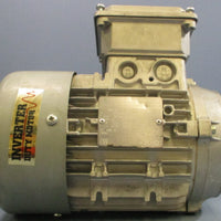 Nord SK80LH/4 TF Inverter Duty Motor 33511190 9/16" Shaft Dia. 3PH 0.75kW 60Hz