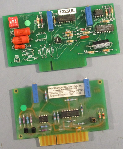 Process Control Systems Inc. 1574 PlugIn Control Boards 1325UL