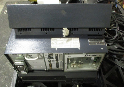 Staubli CS8C RS60 Robot Controller w/ RS60 Robotic Arm For Parts and Repair
