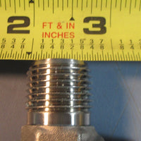 Swagelok SS60028 Stainless 90 Degree Union 3/8" Tube 1/2" MNPT NWOB