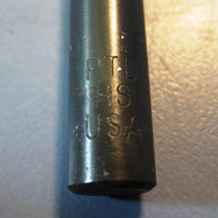 Lot of 4 PTD Precision Twist Drills 21/64" x 4 5/8", HS Steel, USA, 3 3/8"thread
