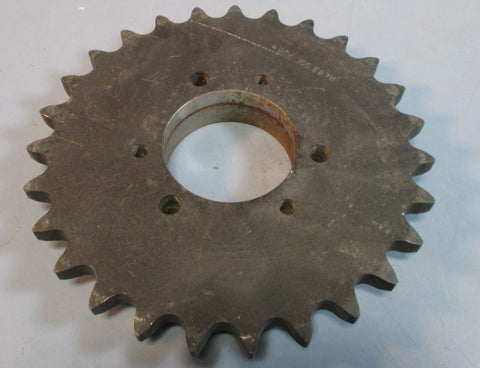 Martin 100E27H Single Roller Chain Sprocket QD Bushing 3-3/4" Bore NWOB