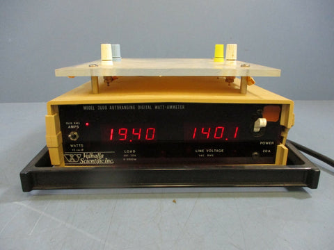Valhalla Scientific 2000 Autoranging Digital WattAmmeter