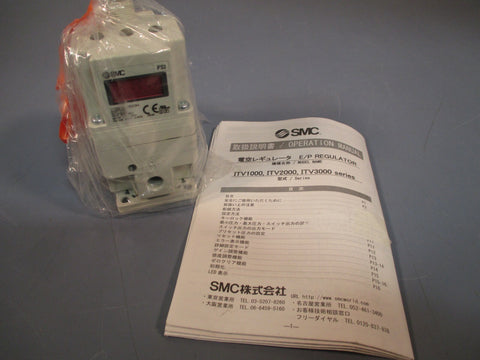 SMC ELECTRO PNEUMATIC REGULATOR 24VDC 70PSI ITV203003N2CN4