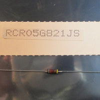 Bag of 48 Allen Bradley RCR05G821JS Composition Resistor 820 Ohm New