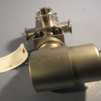 Alfa Laval AH11-GC-E-1.5-T316-KH631 Shutter Valve w/ Actuator and Bracket