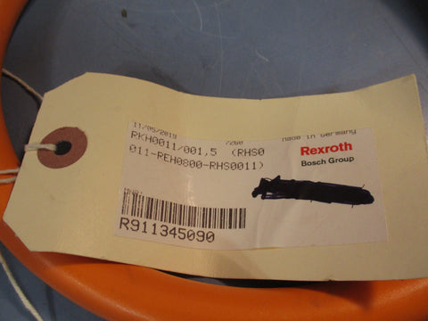REXROTH INDRAMAT CABLE RKH0011/001.5 011REH0800RHS00111 R911345090