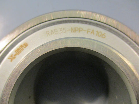 INA RAE35NPP FA106 Radial Insert Bearing 35mm Bore 72mm OD 19mm W