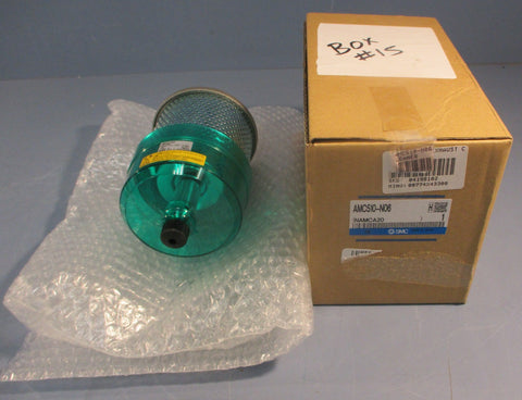 SMC AMC510N06 Exhaust Cleaner NAMCA20 3/4" NPT 0.1MPa Inlet Pressure
