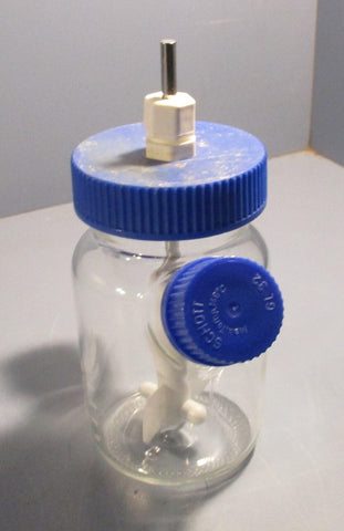 Bellco Heavy Glass Vessel 250 ml Micro Carrier Spinner Flask With Caps