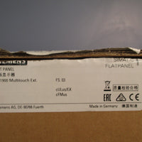 Siemens Simatic 19" Flat Panel IFP1900 Multitocuh Ext. 6AV78636MA101NA0