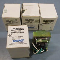 (Lot of 4) Trine Low Voltage Transformer No. 522 ClampOn 120VAC In, 16VAC 10VA