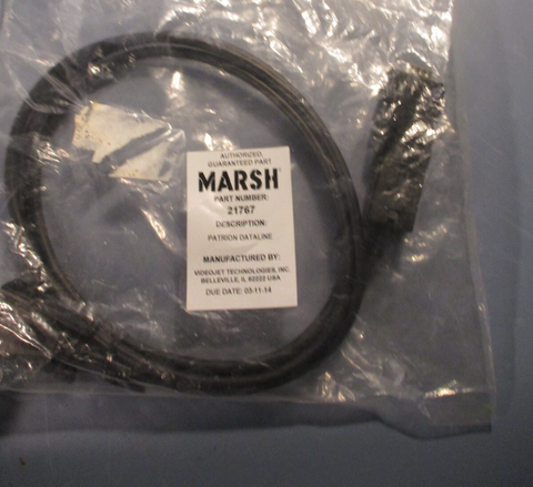VIDEOJET/MARSH 21767 PATRION DATALINE CABLE