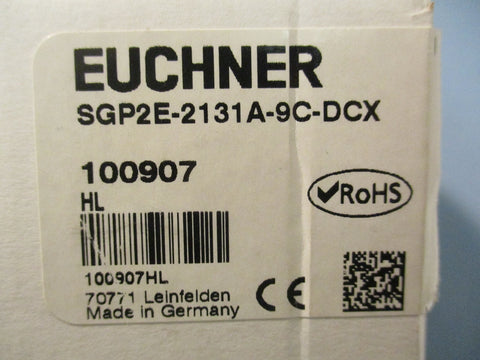 Euchner SGP2E-2131A-9C-DCX Safety Switch SGP MR9 Connector 250V