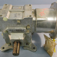 Electra Gear 21ALC1425L/F Gearbox 20:1 Ratio 7712904 1" Shaft Dia NOS