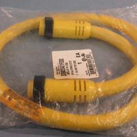 Brad Harrison/Woodhead 339020A01F030 9P MALE/FEMALE ST/ST 3" 16/9 AWG PVC CORD