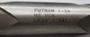 Putnam Double-End End Mill Cutter, 1", LD=5.441, HS, 4FL, USA