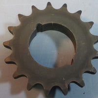 Martin 60BTB17H 1610 Taper Lock Sprocket for #60 Chain w/ 17 Teeth Used