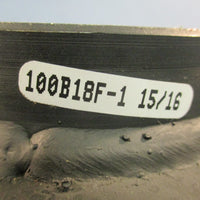 Tsubaki 100B18F1 15/16 Roller Chain Sprocket 18 Teeth 115/16" Bore