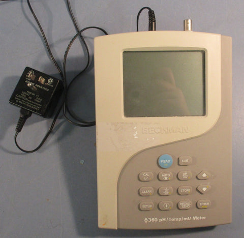 Beckman 511212 Ph/Temp/mV Meter 915 VDC 0.025 A 83/4" Length