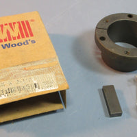 TB Woods SK x 21/2 Bushing 6 Hole Flange Finished Bore w/ 5/8x1/16" Keyway NIB
